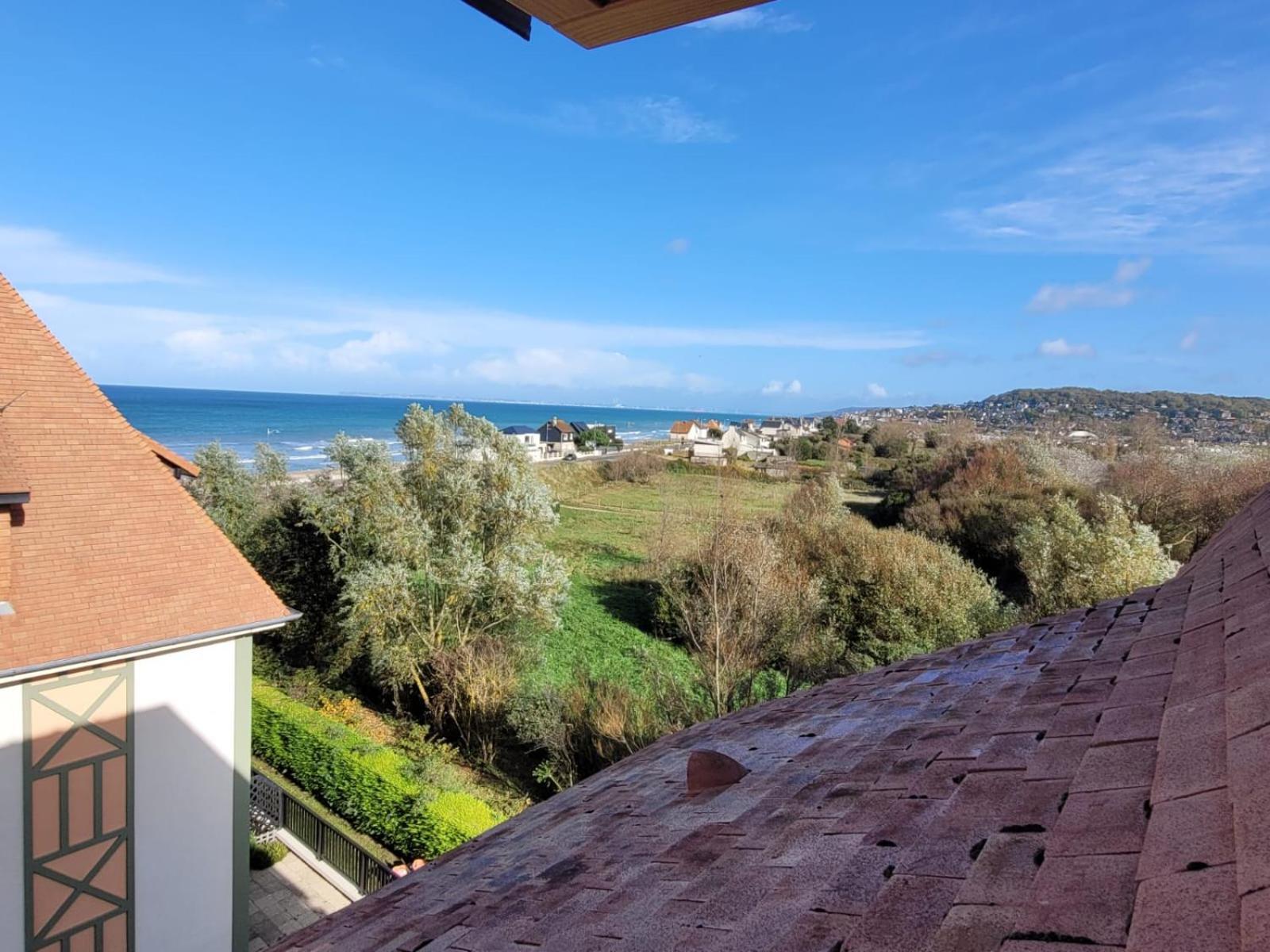"Mon Evidence!" Magnifique Appartement Vue Mer Et Acces Direct A La Plage ヴィレ・シュル・メール エクステリア 写真